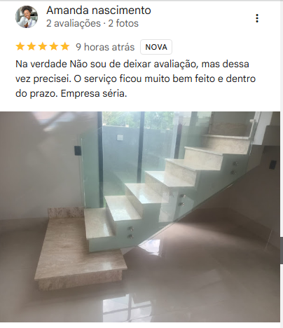 Avaliação Google